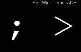Evil Wink Inverted