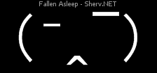 Fallen Asleep Inverted
