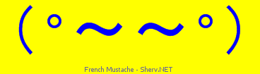 French Mustache Color 1