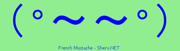 French Mustache Color 2