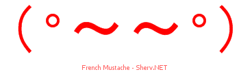 French Mustache 44444444