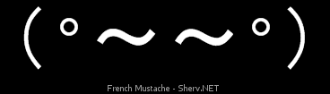 French Mustache Inverted