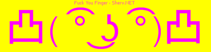 Fuck You Finger Color 3