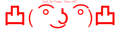 Fuck You Finger 44444444