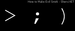 How to Make Evil Smirk Inverted