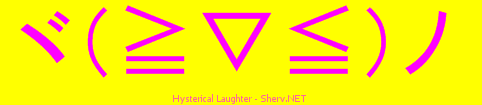 Hysterical Laughter Color 3