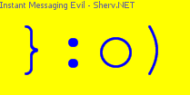 Instant Messaging Evil Color 1