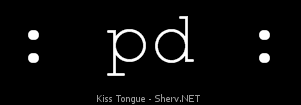 Kiss Tongue Inverted