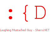 Laughing Mustached Guy 44444444