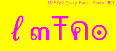 LMFAO Crazy Font Color 3