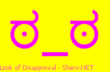 Look of Disapproval Color 3