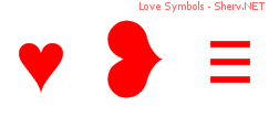Love Symbols 44444444