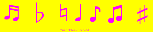 Music Notes Color 3