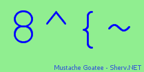 Mustache Goatee Color 2
