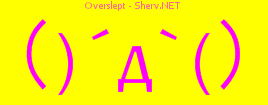 Overslept Color 3