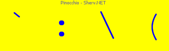 Pinocchio Color 1