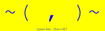 Queen Bee Color 1
