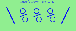 Queen's Crown Color 2
