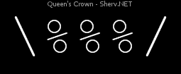 Queen's Crown Inverted
