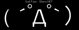 Sad Face Inverted