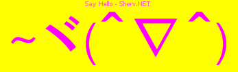 Say Hello Color 3