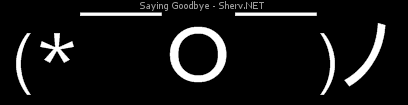 Saying Goodbye Inverted