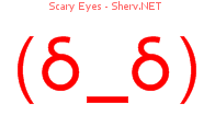 Scary Eyes 44444444