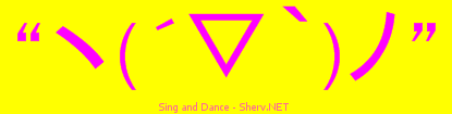 Sing and Dance Color 3