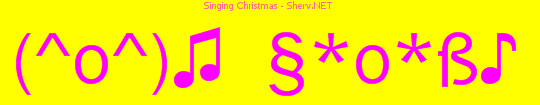 Singing Christmas Color 3