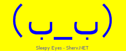 Sleepy Eyes Color 1