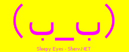Sleepy Eyes Color 3