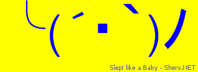 Slept like a Baby Color 1