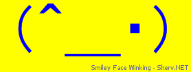 Smiley Face Winking Color 1