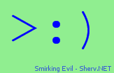 Smirking Evil Color 2