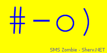 SMS Zombie Color 1