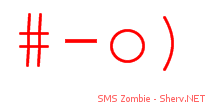 SMS Zombie 44444444