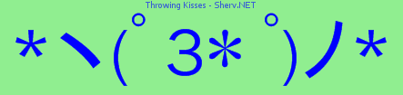 Throwing Kisses Color 2