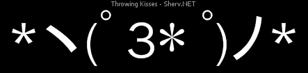 Throwing Kisses Inverted