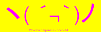 Whatever Japanese Color 3
