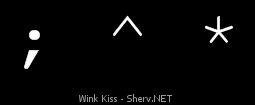 Wink Kiss Inverted