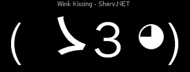 Wink Kissing Inverted