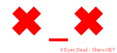 X Eyes Dead 44444444