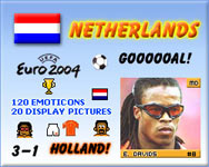 Netherlands Euro 2004 Soccer MSN Pack
