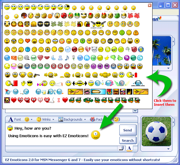 animated emoticons for msn. MSN Emoticons, Smileys and