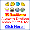 EZ Emoticons - Awesome Emoticon add-on for MSN Messenger 6 and 7!