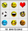 5th emoticon set