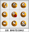 MSN Cyclops Emoticons