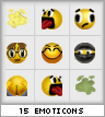 emoticon set for MSN