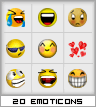 Best of the best emoticons