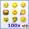 Free MSN Emoticons - 100 MSN Emoticons - Emoticons Pack 13